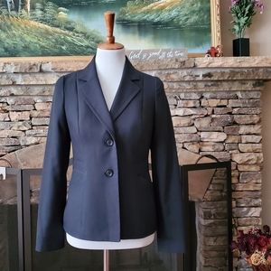 EUC/Kasper Two Button Navy Blazer/Jacket